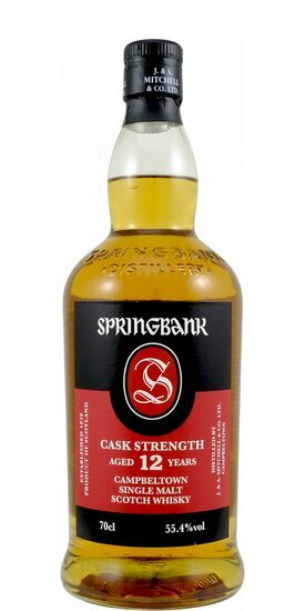 Sample 3cl Springbank 12Y Cask Strength 55.4% Batch 22