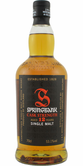 Springbank 12Y Cask Strength 53.1% Batch 6