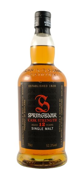 Springbank 12Y Cask Strength 52.3% Batch 8