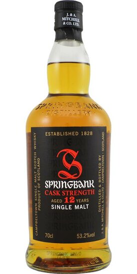 Springbank 12Y Cask Strength 53.2% Batch 10