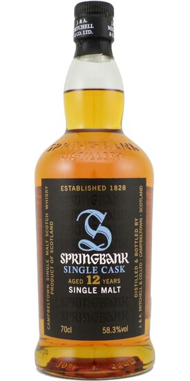Springbank 12Y Single Cask 2003 58.3% 