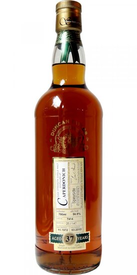 Caperdonich 37Y Rare Auld 1972 DT 56.5%