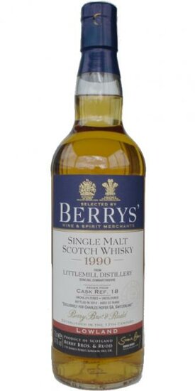 Littlemill 22Y 1990 Berrys BR 54.1%