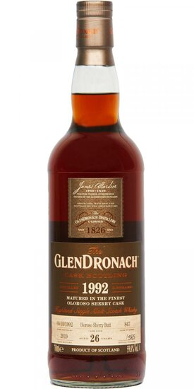 Glendronach 26Y Batch 17 1992 59.8%