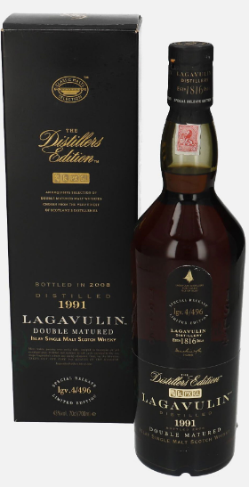 Lagavulin 1991 The Distillers Edition lgv.4/496 43.0%