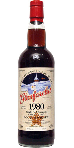 Glenfarclas 21Y Christmas Single Highland Malt 1980 54.8% 