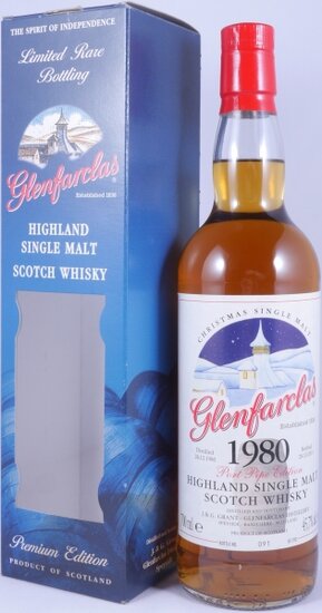 Glenfarclas 21Y Christmas Single Highland Malt 1980 54.8% 