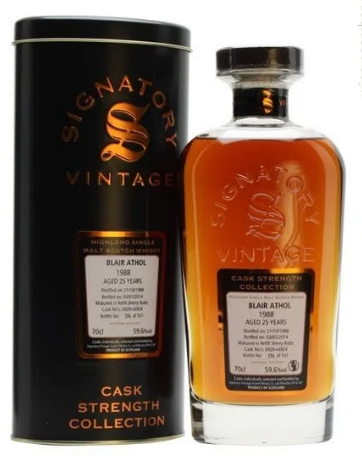Blair Athol 25Y Cask Strength Collection 1988 59.6%