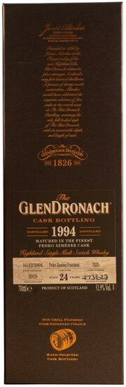 Glendronach 24Y Cask Bottling Batch 17 1994 51.9%