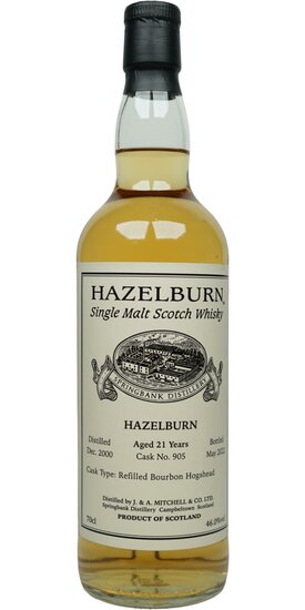 Hazelburn 21Y Private Bottling 2000 46.0%