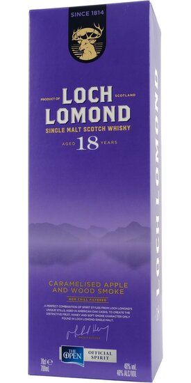 Loch Lomond 18Y Caramelised Apple and Wood Smoke 46.0%