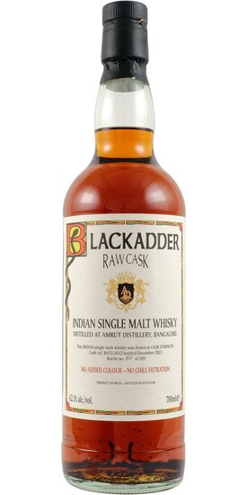 Amrut Nas Blackadder 2022 Raw Cask 62.1%