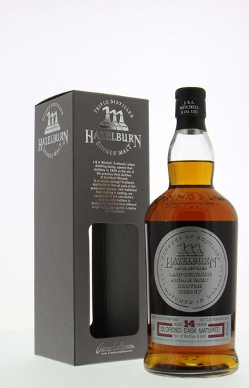 Hazelburn 14Y 2004  Oloroso Cask Matured 49.3%