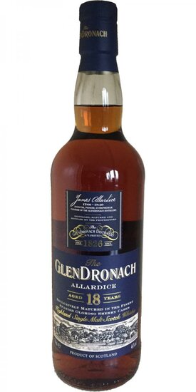 Glendronach 18Y 2017 Allardice 46.0% 