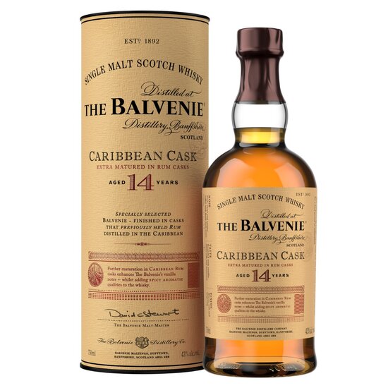 Balvenie 14Y Caribbean Cask 43.0%