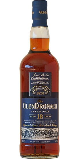 Glendronach 18Y Allardice 46.0% 2015