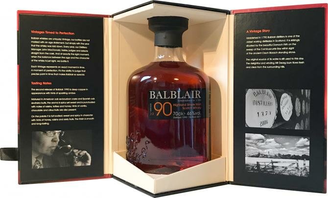 Balblair 26Y 2nd Release 1990 46.0%