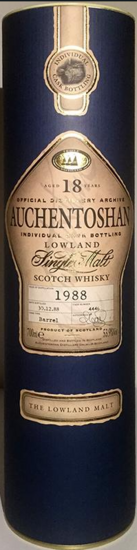 Auchentoshan 18Y Individual Cask Bottling 1988 53.9%