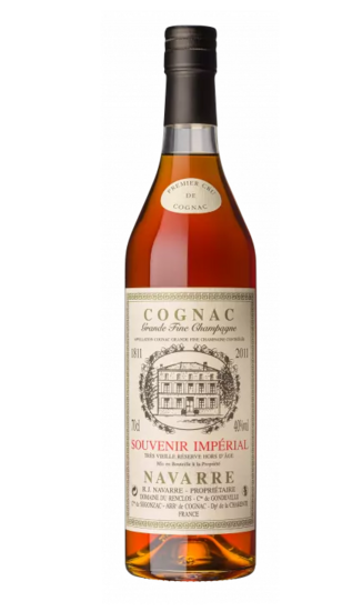 Navarre Souvenir Impérial Hors d'Age Grande Champagne Cognac 40%