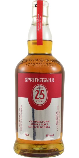 Springbank 25Y 2020 46.0%