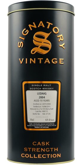 Ledaig 10Y 2004 SV 61.6%