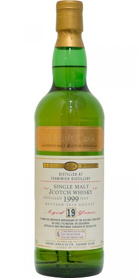 Teaninich 19Y 20th Anniversary 1999 HL 50.0%