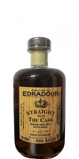 Edradour 10Y Straight From The Cask 2008 58.8%