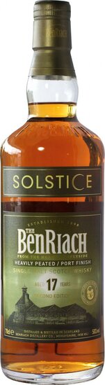 BenRiach 17Y Solstice Edition 2 50.0%