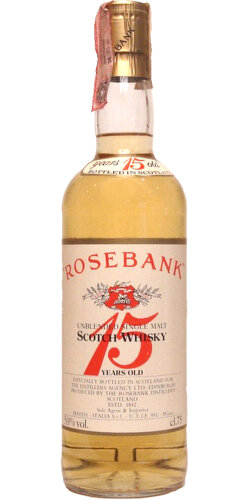 Rosebank 15Y Unblended Single Malt 1965 50.0%