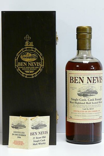 Ben Nevis 25Y Distilleerderij Botteling 1984 56.3%