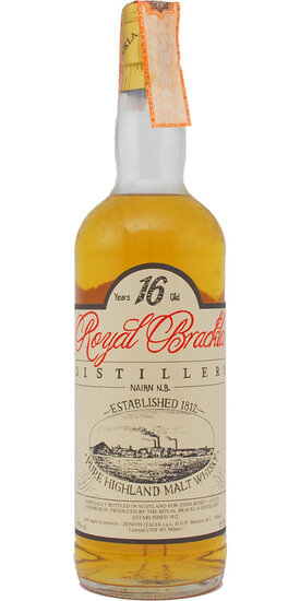 Royal Brackla 16Y Zenith Import 1970 57.0%