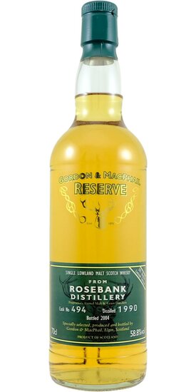 Rosebank 14Y Reserve 1990 Gordon & MacPhail 58.8%