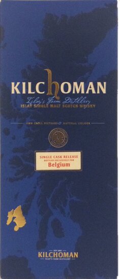 Kilchoman 3Y Single Cask for Belgium 2007 62.4%