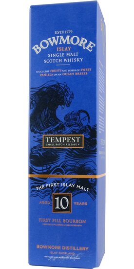 Bowmore 10Y Tempest Small Batch Release No. 5 55.9%