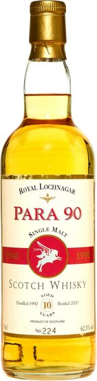 Royal Lochnagar 10Y Para 90 1990 62.5%