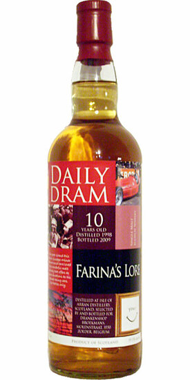 Arran 10Y Farina's Lore 1998 Daily Dram 59.1%