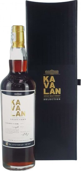 Kavalan 6Y Selection 70th Velier Anniversary 58.6%