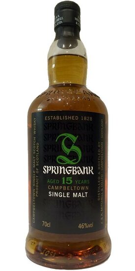 Springbank 15Y 2015 15/442 46.0%