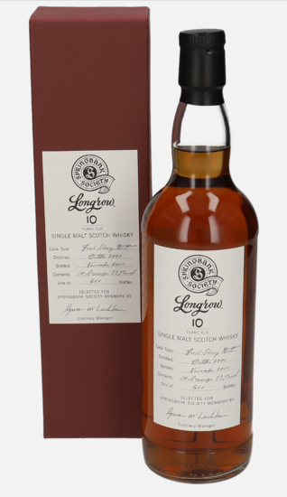 Longrow 10Y Society Bottling 2001 53.9%