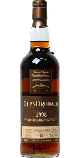 Glendronach 19Y Single Cask Batch 12 1995 54.5%