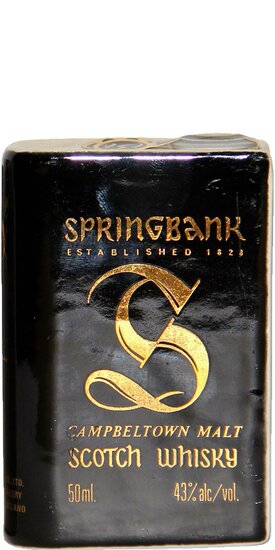 Springbank Ceramic Book Vol III 43.0%