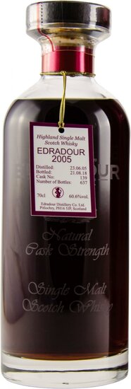 Edradour 13Y Natural Cask Strength 2005 60.6%