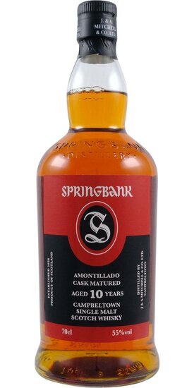 Sample 3cl Springbank 10Y Amontillado 55.0%