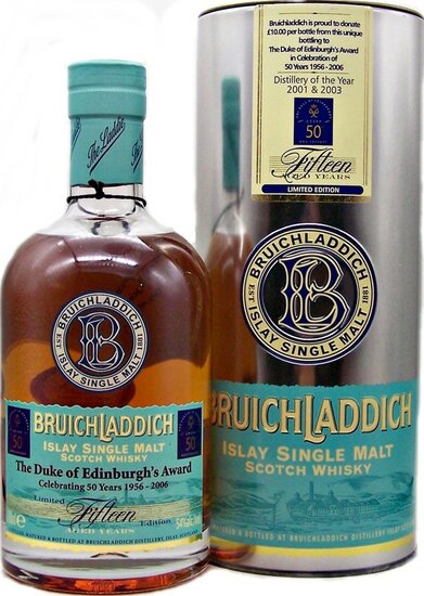 Bruichladdich 15Y The Duke of Edinburgh's Award 54.0%