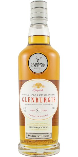 Glenburgie 21Y Distillery Labels Gordon & MacPhail 46.0% 