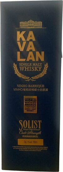 Kavalan Solist 56.3% Vinho Barrique