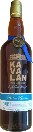 Kavalan Solist 57.1% Pedro Ximénez Sherry Cask