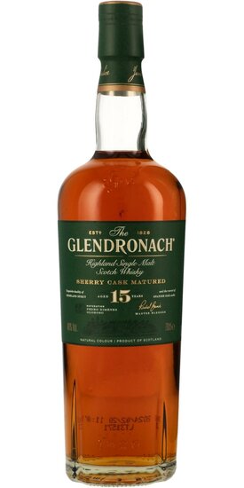 Glendronach 15-year-old 46.0% Pedro Ximenez and Oloroso