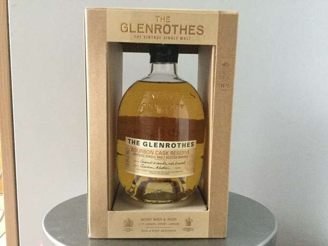 Glenrothes Bourbon Cask Reserve 40.0% American Oak ex-Bourbon Casks