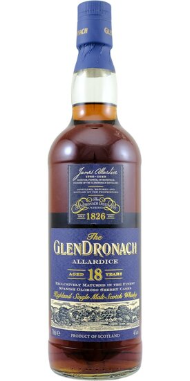 Glendronach 18Y 46.0% Allardice 2011